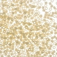 thumbnail image 3 of Miyuki Delica Seed Bead 11/0 Matte Opaque Glazed Luster Ivory, 3 of 3