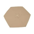 thumbnail image 2 of Patio Umbrella Replacement Canopy Market Umbrella Top Outdoor Umbrella Canopy for 6 Ribs (Diameter about 6.5ft), 2 of 9