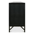 thumbnail image 3 of Moe's Home Collection Mako Sideboard Faux Leather Black, 3 of 10