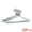 Silver 20 Pcs, variant on Unique Bargains Stainless Steel Hangers Space Saving Clothes Hangers Silver 10 Pcs