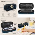 thumbnail image 6 of Xoenoiee Bichon Frise Astronaut Star Print 4 PCS Backpack Set for Girls Kids Large Capacity Student Schoolbags Bookbag Knapsack with Cooler Lunch Box Pencil Case Water Bottle Sleeve, 6 of 7