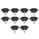thumbnail image 2 of Controlador De Velocidad, 10 Piezas/juego Aumento De Velocidad Conector De Válvula De Control De Flujo De Aire Neumático De 6 Mm Utilizado Para Cilindro De Aire U Otros Controles, 2 of 8