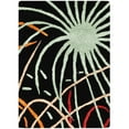thumbnail image 7 of SAFAVIEH Soho Keller Fire Works Wool Area Rug, Black/Multi, 5' x 8', 7 of 7