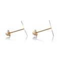 thumbnail image 4 of Aretes de oro 14k GIALLO Broquel GIALLO COLLECTION Estrella dorada de oro amarillo, 4 of 5