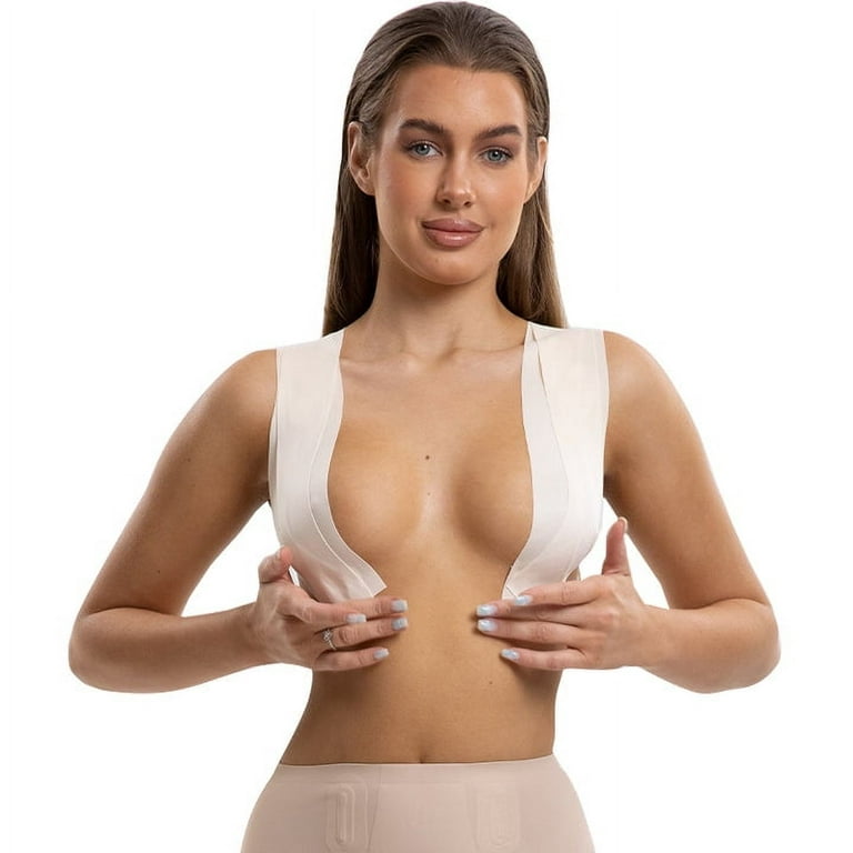 1pair Silicone PushUp Strapless Invisible Breast Lift Bra Bust Tape Nipple  Cove