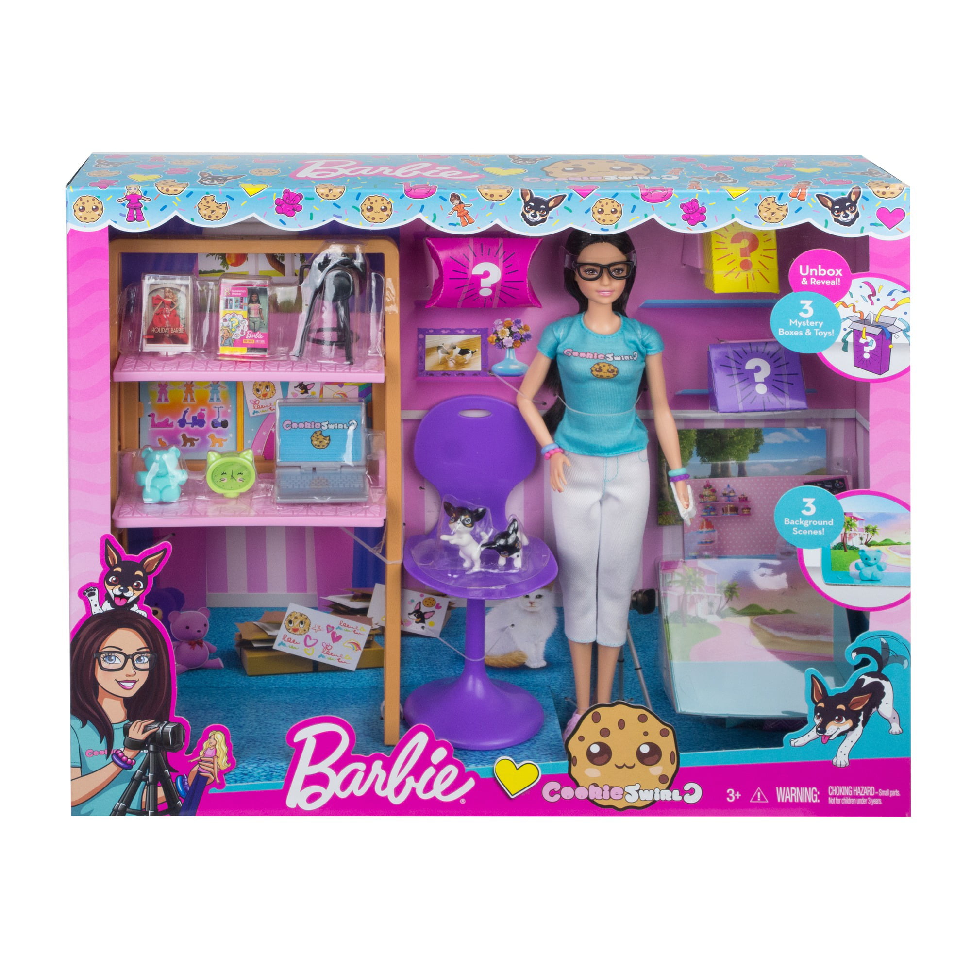 Barbie CookieSwirlC Doll and 