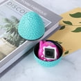 thumbnail image 3 of Fiomva Virtual Electronic Digital Pets, Crack Patterns Tumbler Eggs Keychain Game Keyring Toys, 3 of 5