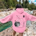 thumbnail image 4 of XIAOCHA Men's Floral Tokyo Graphic Hoodie Oversized Long Sleeve Hooded Pullover Soft Urban Casual Hoodies, 4 of 6