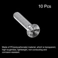 thumbnail image 3 of Unique Bargains M5x30mm Plastic Phillips Machine Screws, PC Flat Head Machine Bolts 10 Pack, 3 of 4