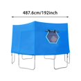 thumbnail image 3 of Outdor Protective Cover For Jumping Tents Outdoor Trampoline Tent Protective Shield Windproof Shelter For Backyard And, 3 of 6
