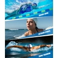 thumbnail image 2 of CRG Silicone Swimming Cap,Swim Cap for Man, Women, Unisex Adult (Grey)…, 2 of 6