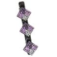 thumbnail image 1 of 4 estilos de pinzas para el pelo trenzadas con piedras de cristal brillantes, plástico + pedrería, sujeción segura que no daña el cabello, para mujeres y niñas, uso diario, fiestas y bodas, 1 of 4