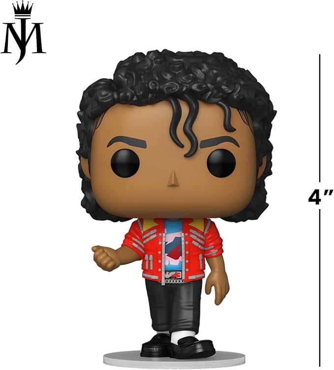 Funko POP! Rocks Michael Jackson Vinyl Figure, Beat It, 3.75 inch