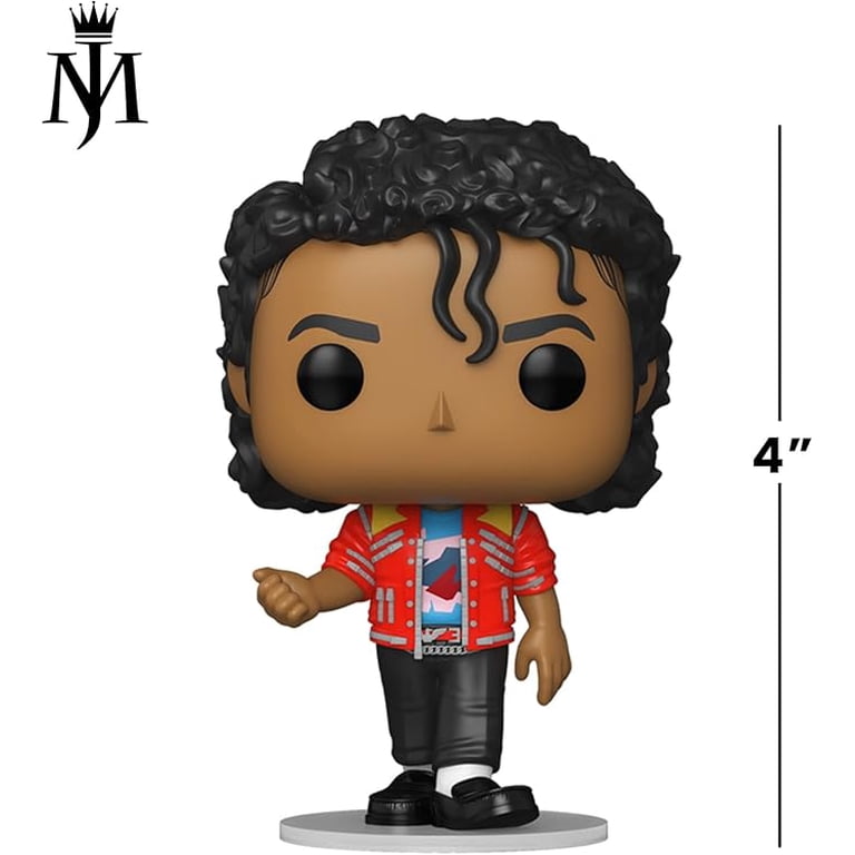 Funko POP! Rocks Michael Jackson Vinyl Figure, Beat It, 3.75 inch