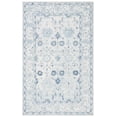 thumbnail image 2 of Safavieh Micro-Loop Leon Medallion Area Rug, Blue/Ivory, 4' x 6', 2 of 10