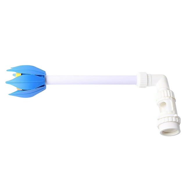 Swimming Pool Fountain Flower Shape Waterfall Spray Fountain Fits 1.5inch Threaded Return Fittings Space Saving Decoration for Small Pools Spas Fountain Ponds Hot