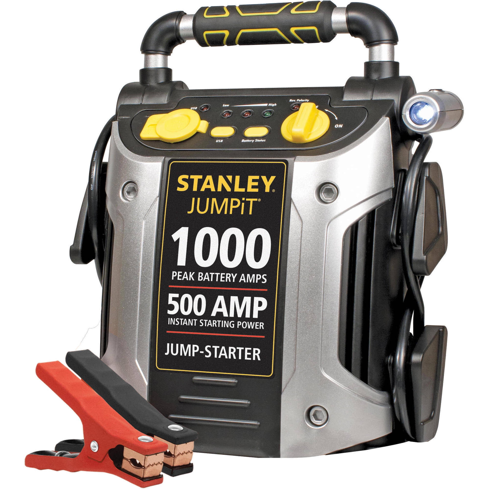 STANLEY 1000 500 Amp 12V Jump Starter With LED Light And USB J509 