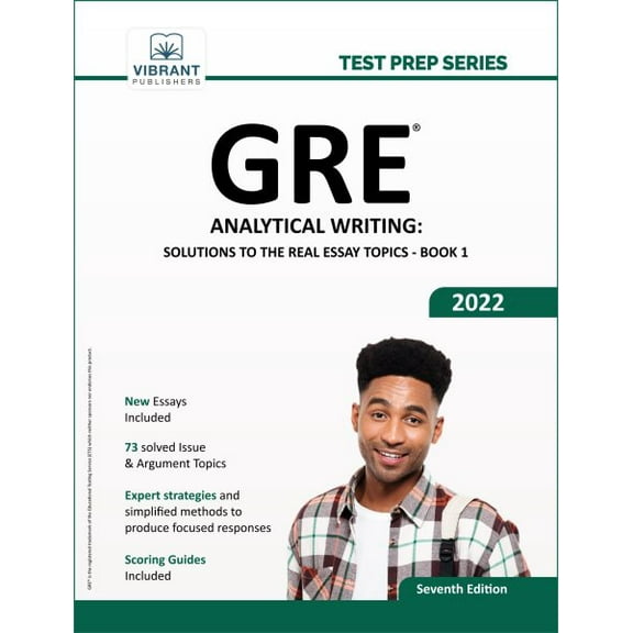 Test Prep: GRE Analytical Writing: Solutions to the Real Essay Topics - Book 1 (Paperback)