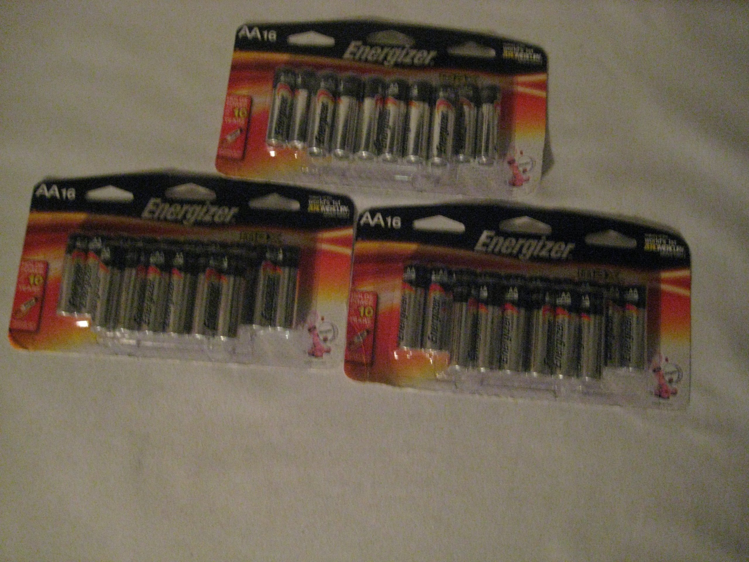 Energizer AA Max Alkaline Batteries 16 per pack (3 pack)