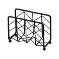 thumbnail image 3 of Napkin Holder for Table, Napkin Standing Holder, Black Metal Paper Napkin Holders, Counter Top Napkin Holder, Napkins Hoder Dispenser for Kitchen Countertops Indoor Outdoor Use, 4.72X2.2X3.74inch, 3 of 7