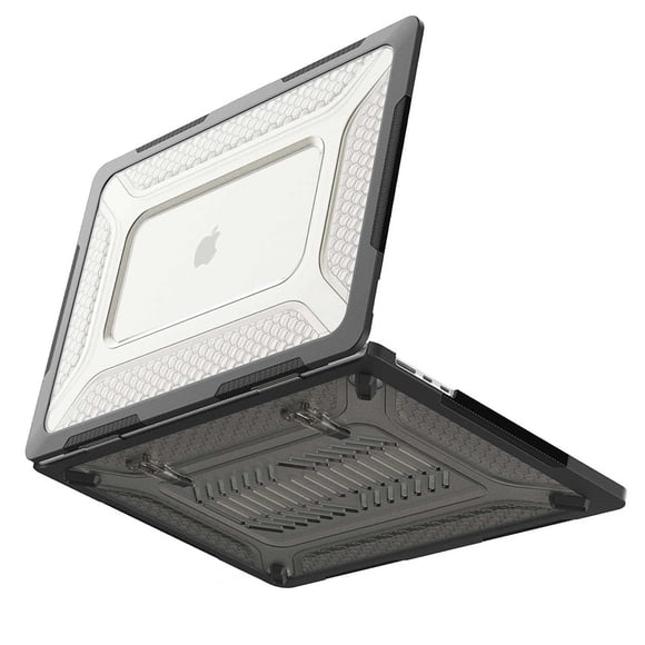 Funda TEKKU HC para MacBook Air 15 Negra A2941 A3114 uso rudo