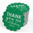 thumbnail image 4 of Inkdotpot Pack Of 100 Real Silver Foil Paper Tags Thank You For Celebrating With Us Bridal Shower-Baby Shower-Retirement-Wedding-Birthday Favor Hang Tags, 4 of 7