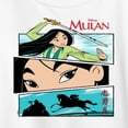 thumbnail image 3 of Disney Mulan - Comic Strips Warrior - Women's Short Sleeve Graphic T-Shirt, 3 of 5
