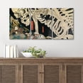 thumbnail image 4 of wall26 Framed Wall Art Print Set Witch &amp; Skeleton Ukiyo-E by Utagawa Takiyasha Historic Cultural Illustrations Fine Art Chic Scenic Colorful Multicolor for Living Room, Bedroom, Office - 24", 4 of 7