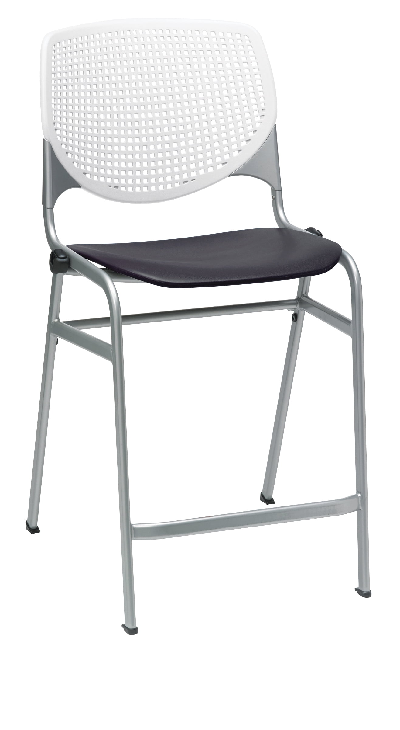 Kfi Kool Counter Stool White Back Brownstone Seat Com Kfi Kool Counter Stool White Back Brownstone Seat