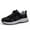 Black, variant on Athletic Shoes for Women Lightweight Walking Shoes Wide Width Casual Sneakers Breathable Comfortable on Athletic Footwear for Travel Workout Pu 36 Size