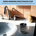 thumbnail image 4 of Home Bathroom Toothbrush Toothpaste Holder Round Washing Tooth Cup Pp Drinking Glass Tooth Mug Trave, 4 of 5