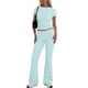 thumbnail image 2 of Traje de pantalón ancho y camisa deportiva elegante de color liso para mujer: conjunto informal y formal con tejido cómodo, tallas reales: tallas S-XXL, 2 of 8