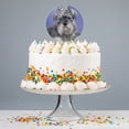 thumbnail image 4 of Acrylic Schnauzer Puppy Dog Wizard Glasses Spell Book Cake Topper Party Decoration for Wedding Anniversary Birthday Graduation, 4 of 7