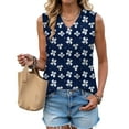 thumbnail image 2 of vigerkar Womens Tank Tops Loose Casual Summer Tops Crew Neck Basic Sleeveless Shirts Trendy (Navy, XL), 2 of 7