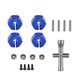 thumbnail image 5 of Tuerca adaptadora de rueda de Metal de 12mm para coche Traxxas 1/10 Slash 4x4 Vxl Rc Afortunado Sencillez, 5 of 5