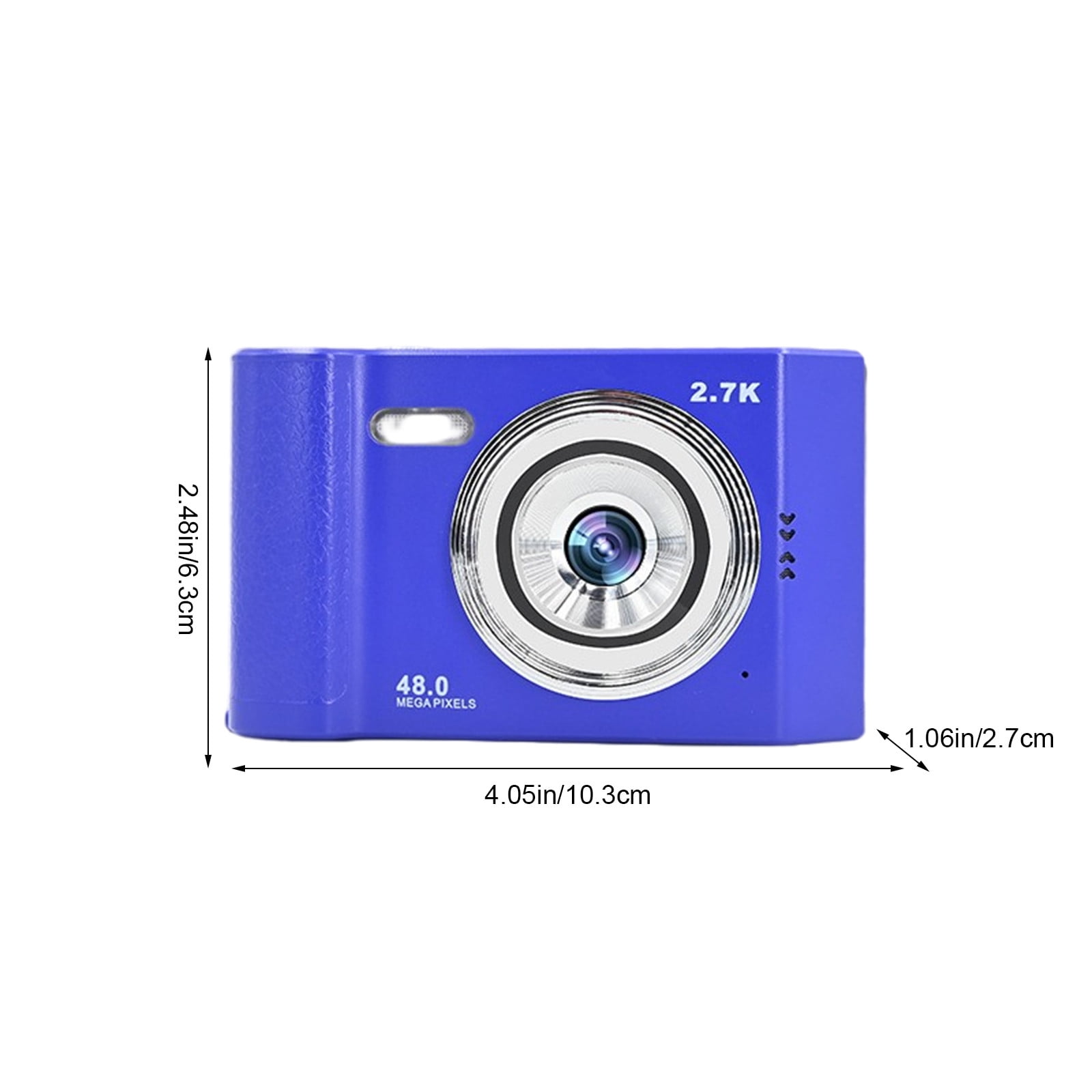 EGYMEN 720p HD Digital Camera with 8x Digital Zoom, 27 Megapixel CCD, Compact for Students, Built-In Filter Effects.