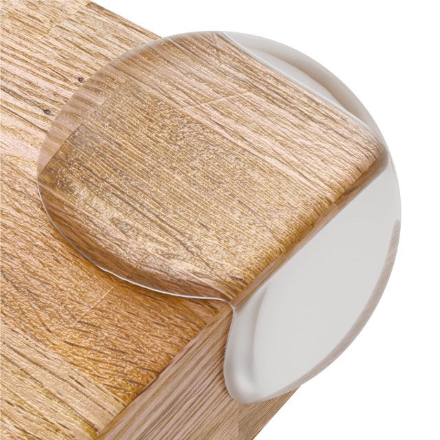4 protectores de esquinas para muebles y parachoques de seguridad para bordes: parachoques y cojín a prueba de bebés para cubrir muebles afilados