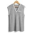 thumbnail image 4 of Rvwovn Men's Waffle Knitted Tank Top - V Neck Relaxed Fit Gym Workout Casual Sleeveless Shirt, 4 of 7