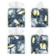 thumbnail image 2 of Balery Penguin Arctic Adventure Porta Pañuelos de Cuero con Estampado – Funda Moderna Cuadrada para Caja de Pañuelos, Dispensador 5x5x5'', 2 of 7
