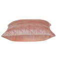 thumbnail image 6 of Parkland Collection Milo Transitional Quilted Pink Throw Pillow, 6 of 7