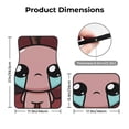 thumbnail image 5 of Lsque The Binding of Isaac Print 4-Piece Floor Mats, Heavy-Duty Rubber Liners, Anti-Slip Design, All-Season Automotive Protection, Vehicles, Cars, Trucks, and SUVs, 5 of 7