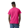 thumbnail image 4 of Gildan Dryblend T-Shirt, Men's Short Sleeve Crewneck Blank Tee for Arts and Crafts, Heliconia, 2XL, 4 of 5