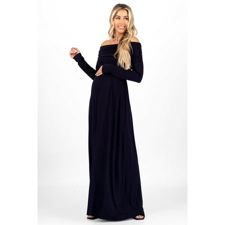 

Over the Shoulder Maternity Dress