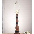thumbnail image 3 of Irvins Country Tinware Davenport Lamp Base in Hartford Pumpkin, 3 of 3