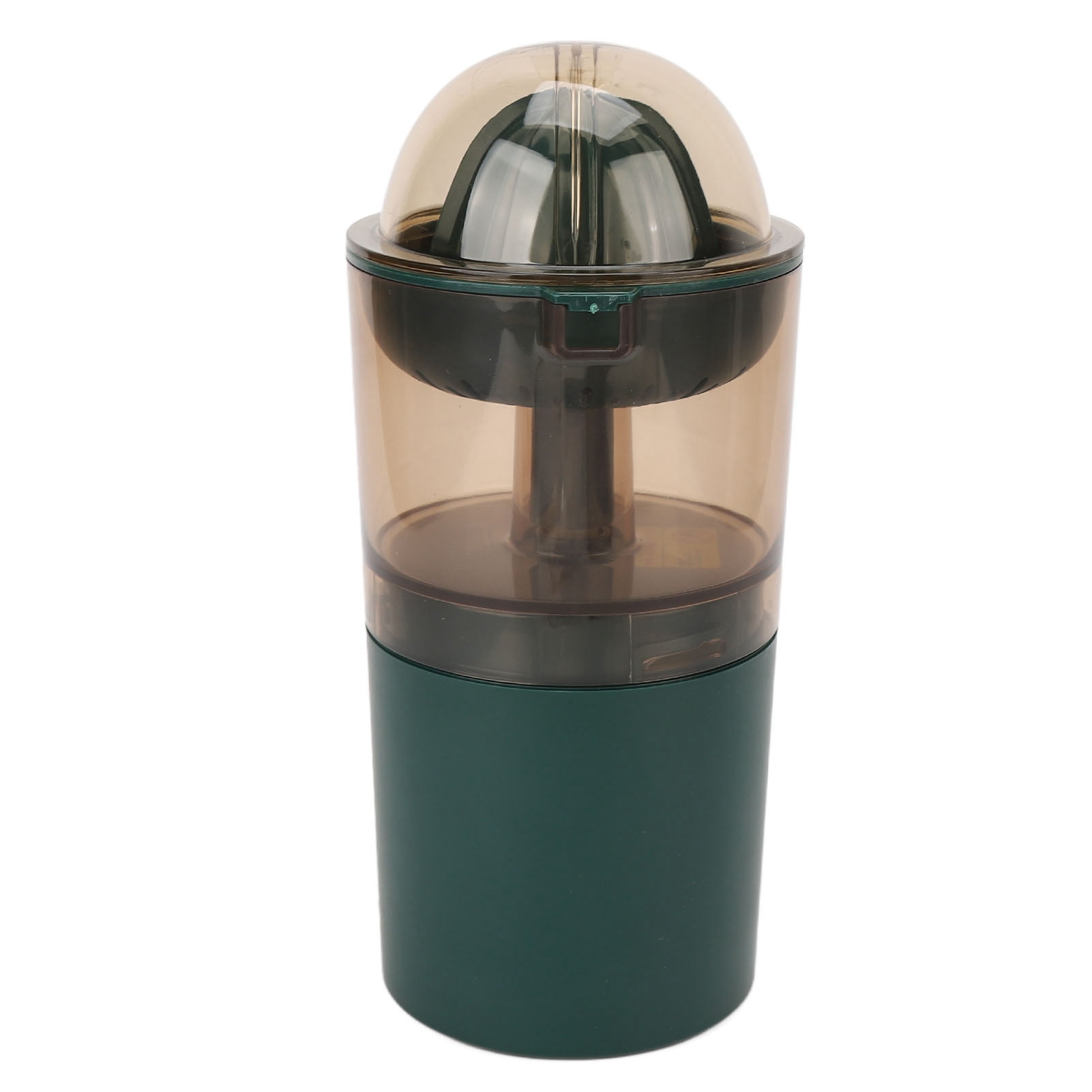 Riousery Portable Mini Electric Citrus Juicer Machine 300ML / 10.14 fl oz USB Rechargeable Fruit Squeezer with Press Juicing Head 20W Green