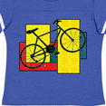 thumbnail image 4 of Inktastic Bike Pattern Blocks Boys or Girls Toddler T-Shirt, 4 of 5
