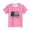 Pink, variant on Unisex Kids USA Flag T-Shirt, Boys Girls Soft Short Sleeve Graphic Tee for 3-4T Toddler, 95% Polyester 5% Spandex Casual White Top