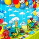 thumbnail image 5 of Decoración de fiesta Simaya Cartoon Toy Inspired Story, paquete de 2, 5 of 8