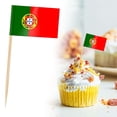 thumbnail image 1 of Country Flag Toothpicks | Cake And Burger Decorative Sticks | Flags For Themed Meals, 1 of 5