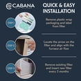 thumbnail image 3 of Cabana Filters 16 x 20 x 1 HVAC Furnace Air Filter Replacement, MERV 13, 6 Pack, 3 of 6